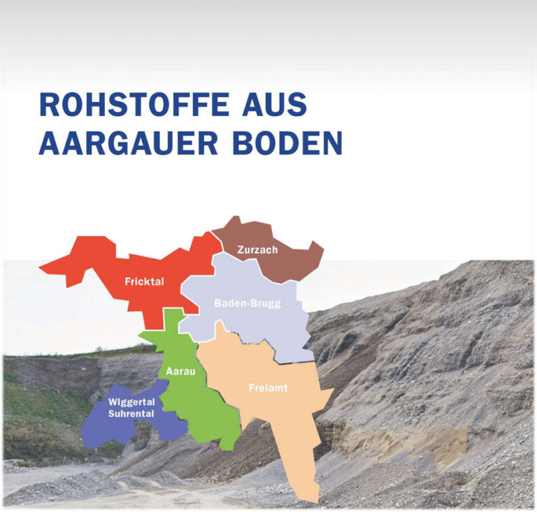 Rohstoffversorgungskonzept (RVK) 2020, Kanton Aargau